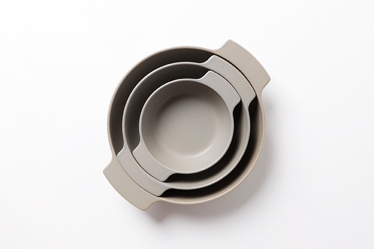 pot dish (M) gray”